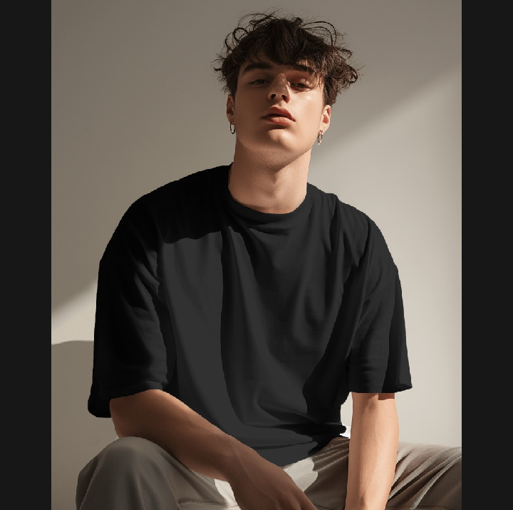 Oversized Drop Shoulder Tshirt For Boys & Girls