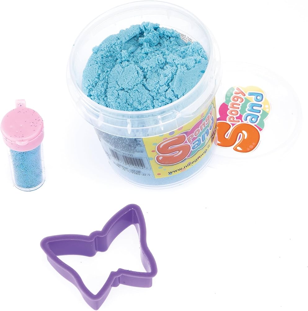 Mini Sand 250g Random Color for Kids with Assorted Moulds - Kinetic Sand Kit Activity Toys, Soft Sand Clay Toys for Boys & Girls image 3