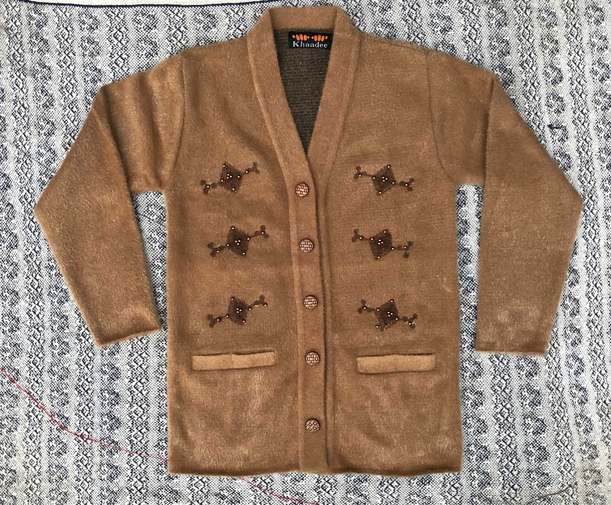 Sweaters for women full sleeves cardigans pure wool