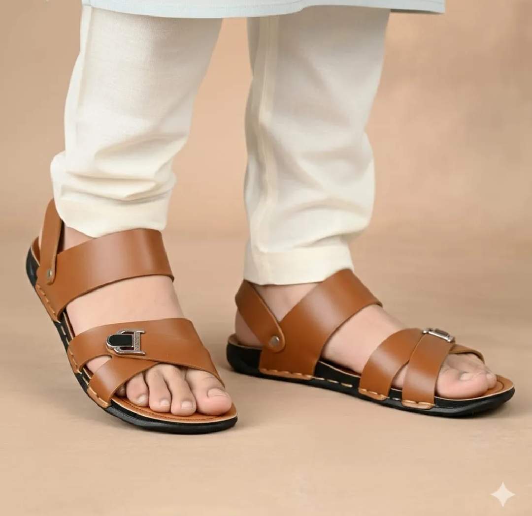 Premium Men Sandals Soft Cushion Sole Comfortable Walking Shoes Anti-Skid Lightweight Durable Summer Beach Casual Wear Slippers