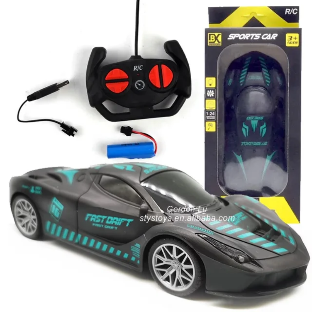 RC car fast car model car rechargeable car 1:24 scale