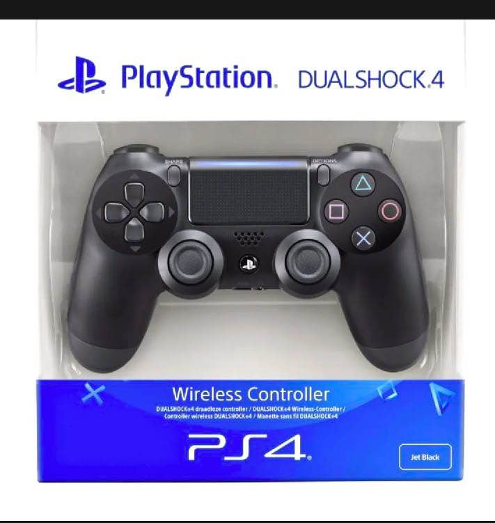 【Premium】 DualShock 4 Wireless PS4 Controller ~ Bluetooth PlayStation 4 Controller ~ JoyStick JoyPad GamePad Remote Gaming Controller for PS4, PC, Laptop, Computer, Mobile, Android TV Box, Windows 7/8/10/11 XP & Vista, Android