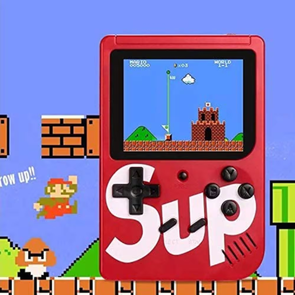 SUP Game Box Plus Console With Controller 400 in 1 Retro Video Games For Kids Handheld Game PAD Gamebox Connects with LCD And TV