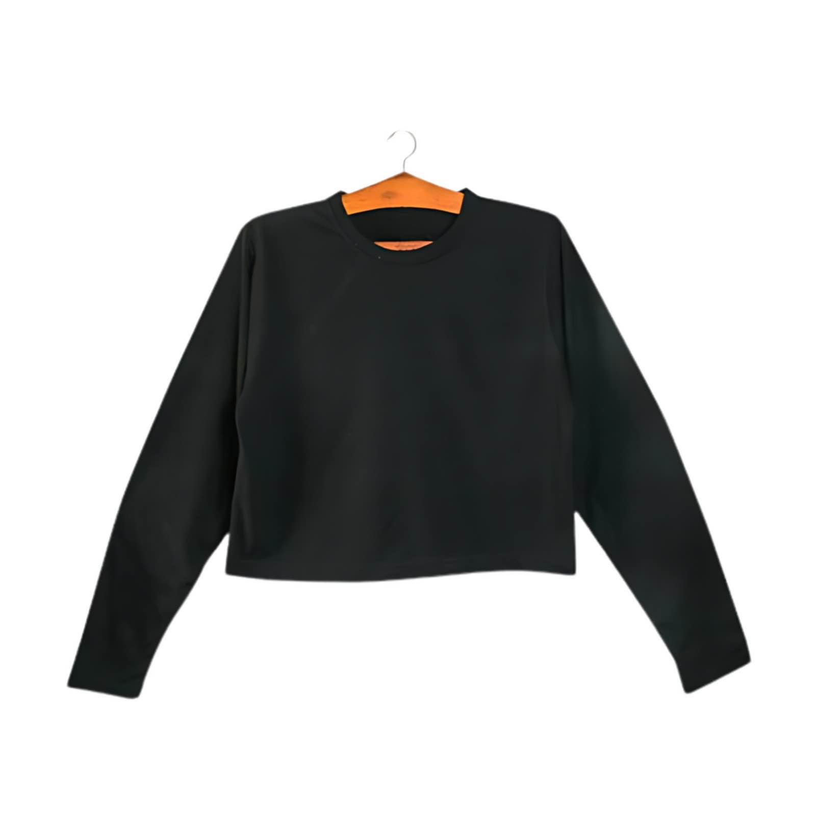 THE VINTAGE CLOTHING NEW TRENDY COLLECTION IMPORTED HIGH QUALITY PLANE CROP FULL TSHIRT FOR WOMENS AND GIRLS - New Launch Jan 2025 - Crop Top