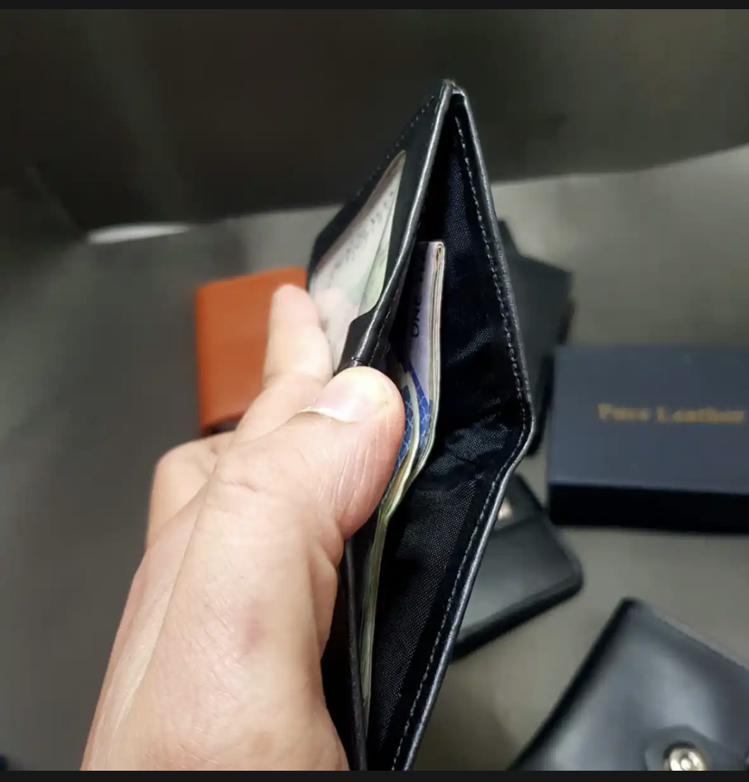 MInimool Button closure Wallet For Men and Women Slim and Smart Multi Slots Card Holder Stylish Branded Mini Purse For Men Best Wallet Gift For Loved Ones