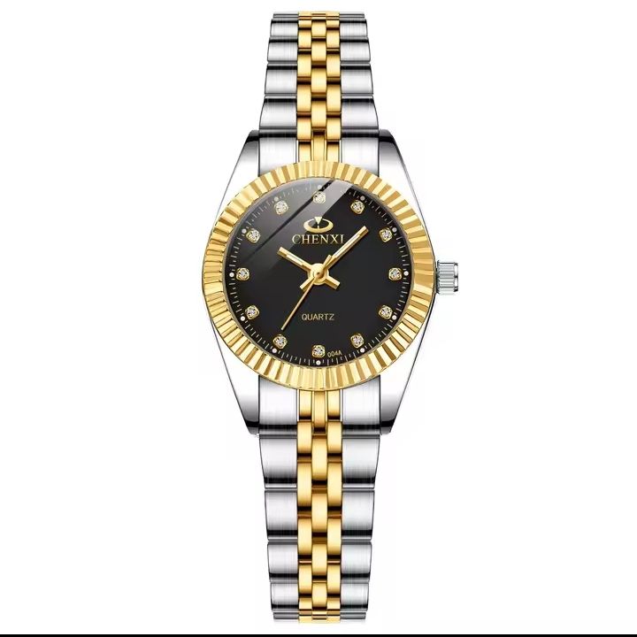 Womens Classic Fashionable Watch With Diamonds Imported Girls luxury wrist watch Quartz watches for ladies full water Resistant women's watches