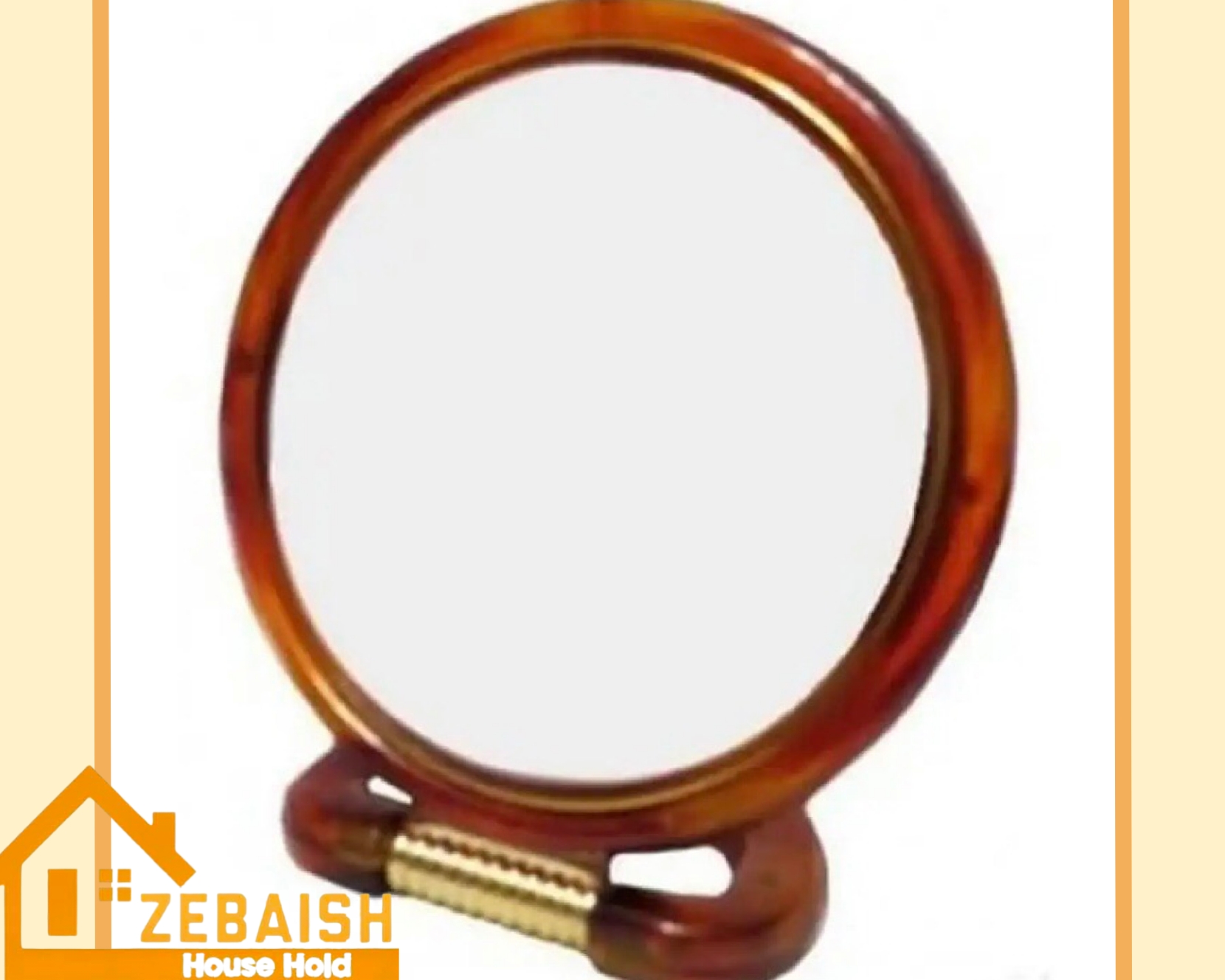 Two sided mirror, magnifying mirror, makeup mirror, pocket mirror, table mirror