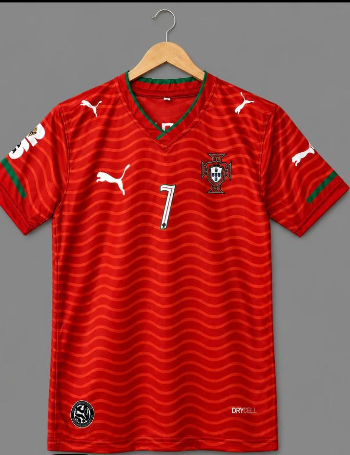 Portugal Ronaldo 7 Fifa World cup 2026 jersey