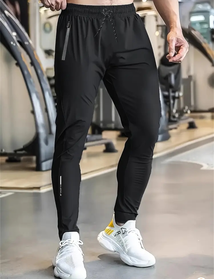 🔥1 PC IMPORTED COMFORTABLE & FLEXIBLE SWEATPANTS , MEN'S REGULAR FIT CUFFED TROUSERS FEATURING & POCKETS , IDEAL FOR SPORT'S & OUTDOOR ACTIVITIES , TRENDY IMPORTED 4 WAY STRETCHABLE PANTS FOR MEN