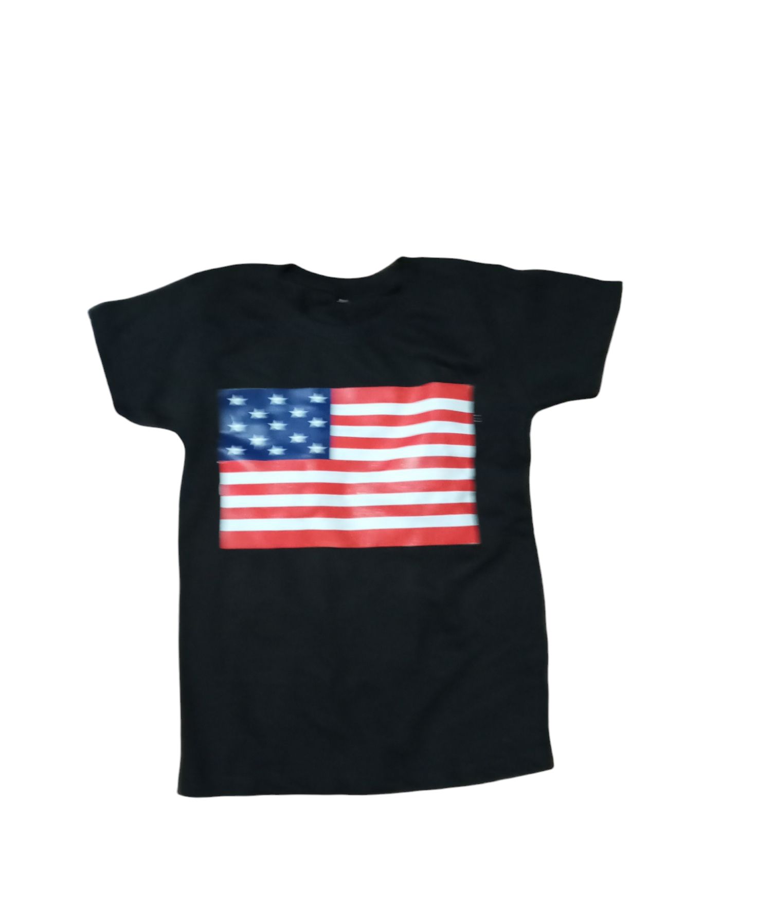 Light up american flag shirt hotsell