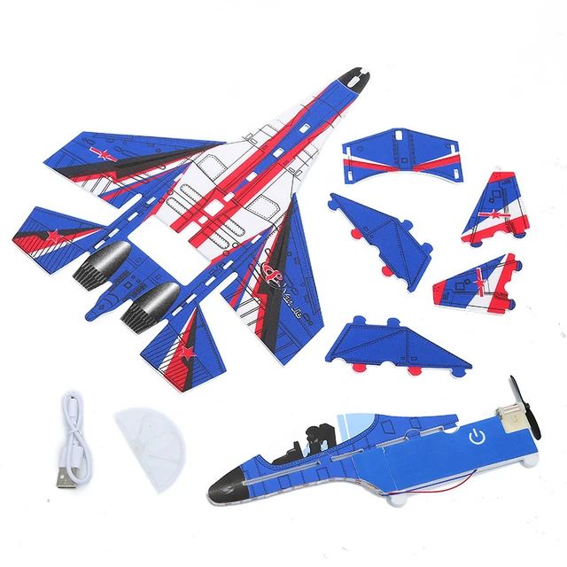 Foam Airplane Yan Jie Aircraft Toy Toy Airplane Glider Electric Diy Electric Aircraft Toy C Foam