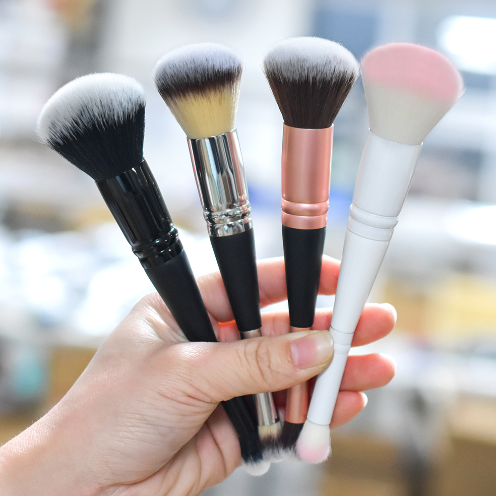 2 In 1 Double Head Professional Makeup Brushes Foundation Brush Concealer Highlighter Powder Blush Brush Beauty Make Up Tools
