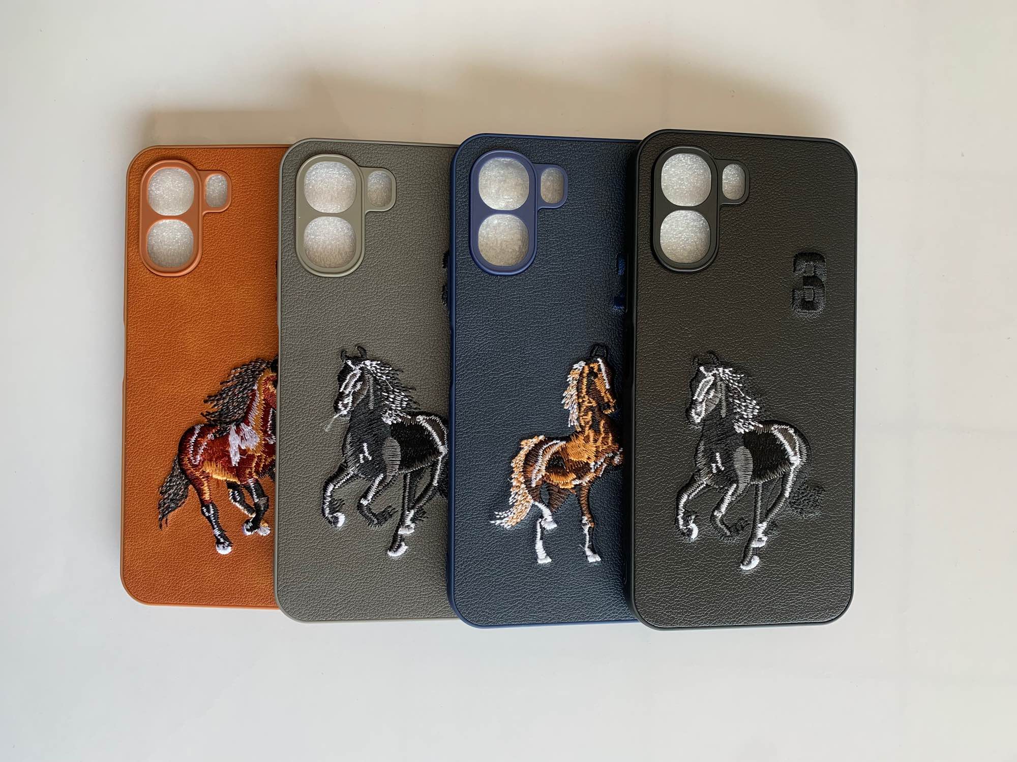 Oppo A6/ Oppo A6x Embroidered POLO Back Cover