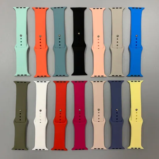Premium Silicone Smart Watch Strap 42mm to 49mm – Soft Waterproof Sports Wrist Band Adjustable Replacement Strap for Men & Women