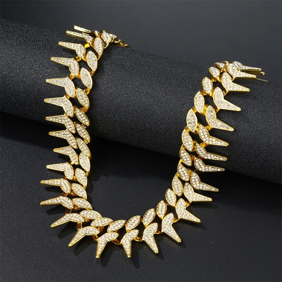 New diamond stone ICE chain for Boys and men