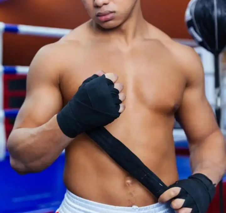 Hand Wrap Boxing Hand Wraps Hand Bandage Boxing Bandage Wrist Grips Hand Band Mma Wrist Band Boxing Fitness Gym Yoga 1 Pair price in Pakistan