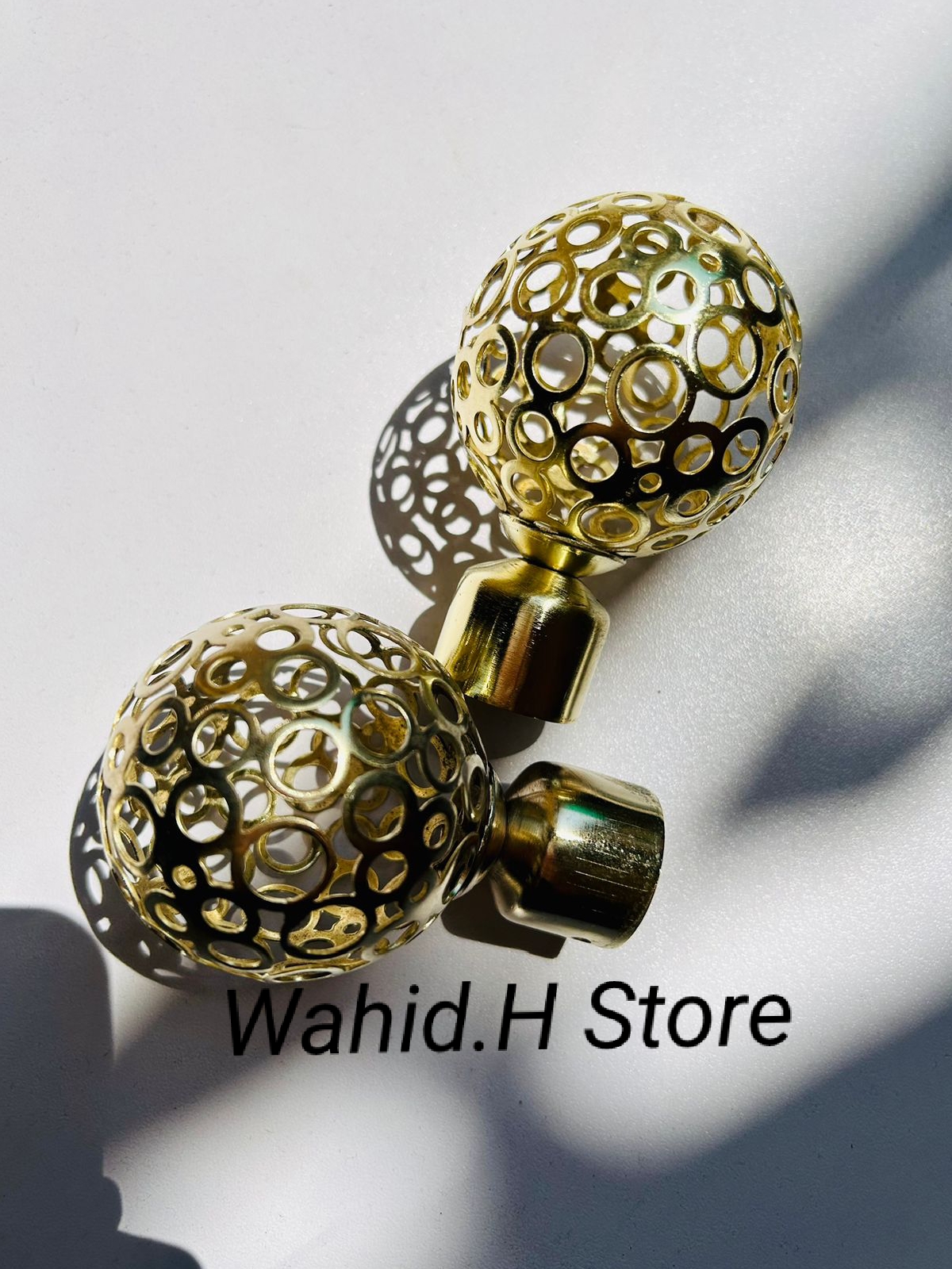 Curtain Rod End Stopper Pack Of Pair 2 Pcs