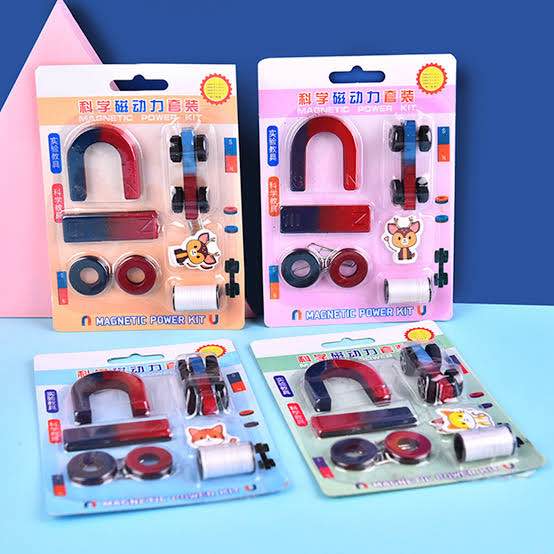 Kids Magnet Toy, Physics Science Experiment Education Toys Kit for Gift, Intellectual Magnet Toy, Learning Kit Physics Science Magnet Toys