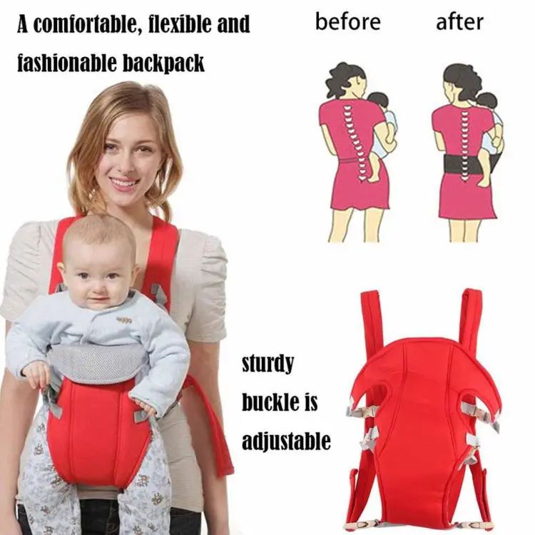 Baby Carrier Baby Carrier Bag For Infants - 2 In 1 Baby Carrier Belt -