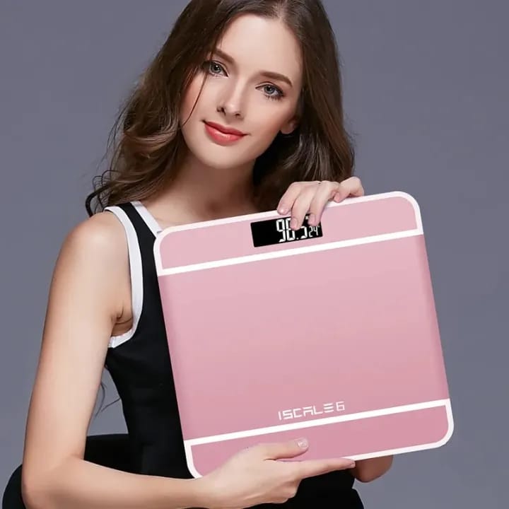 Smart Electronic Body Weight Scale Led Display Floor Balance 180 Kg Capacity Analog Digital Bathroom Weighing Machine Random Color Accurate Measurement For Home Gym And Health Monitoring Daily Use