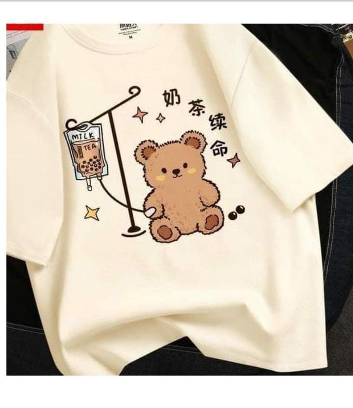Half Sleeves T-Shirt With Girls Print