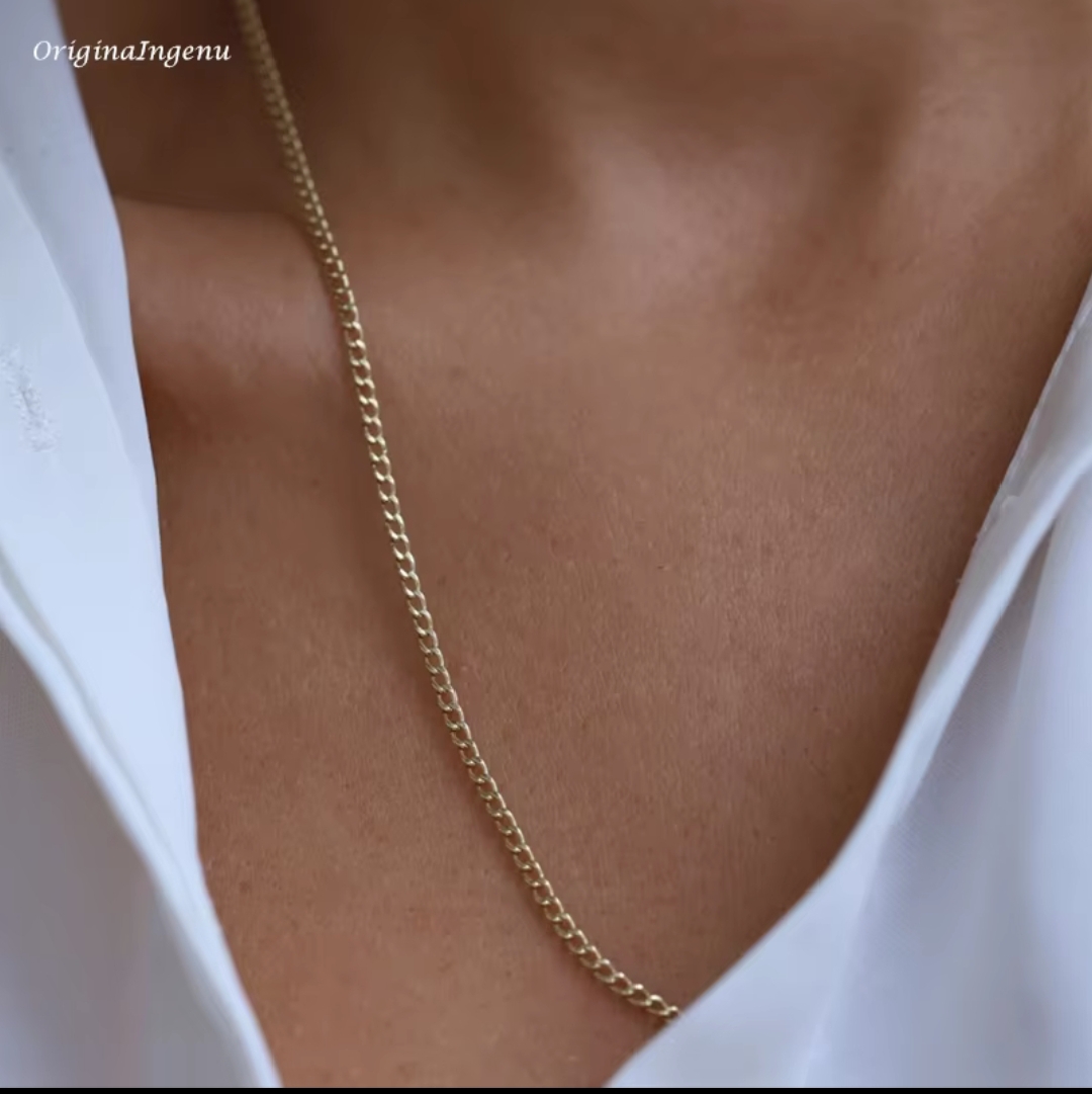 Golden Plated Chain For Women