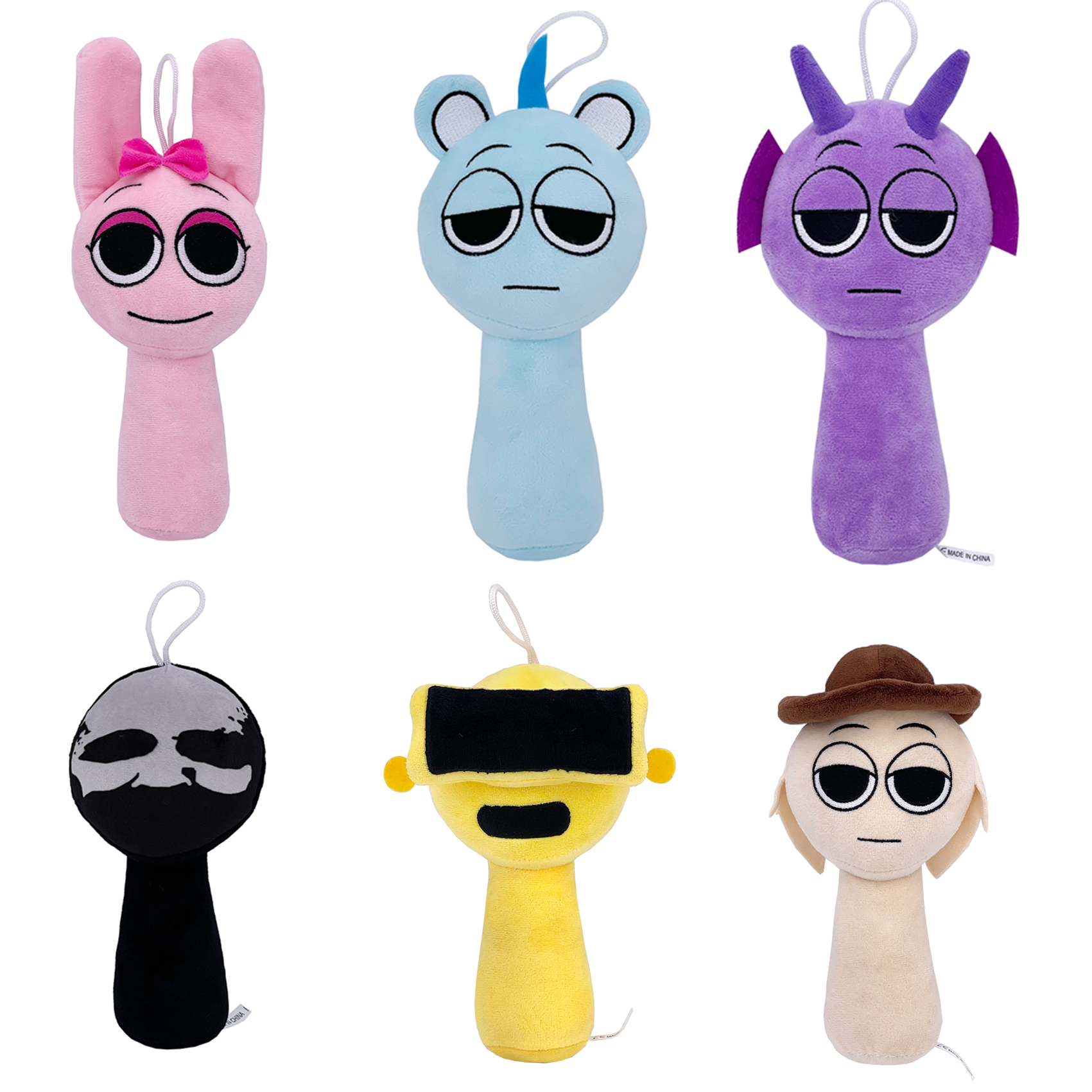 Sprunki Plush Toys Sprunki Plush Doll Sprunki Game Cartoon Pillow Kids Birthday  Stuffed Dolls Christmas 