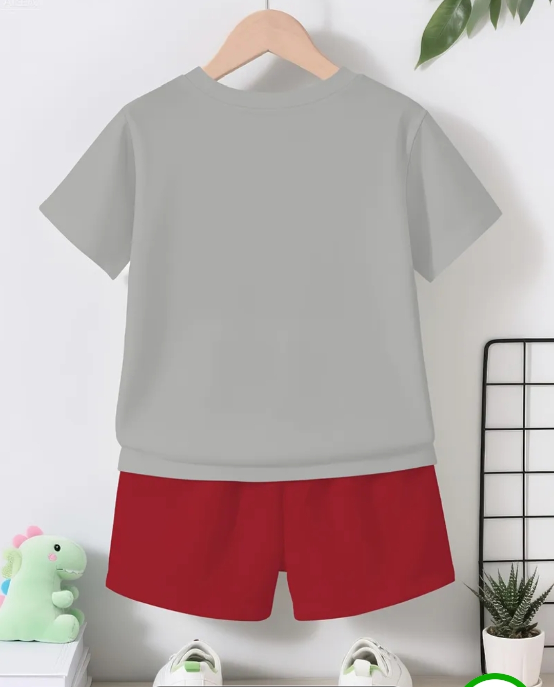 T-shirt And Shorts Pants For Kids Baby Boys And Baby Girls Dresses Short Sleeves Tee Top's Clothes Set's Dresses Outfit Suit For Unisex Jannat Place T-shirt And niker Summer collection baby girls dresses Eid Collection