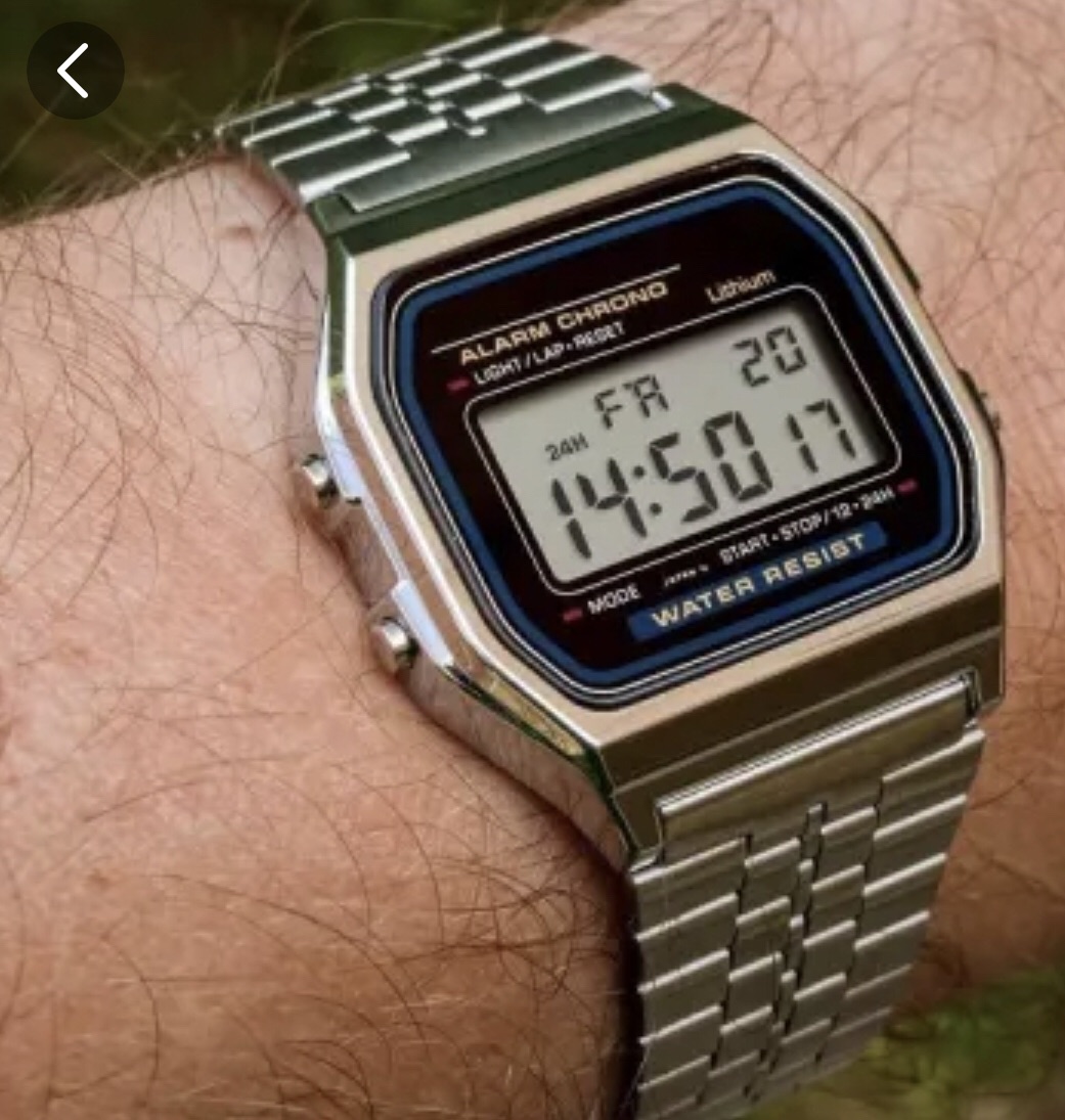 Digital vintage design watch for boys and girls