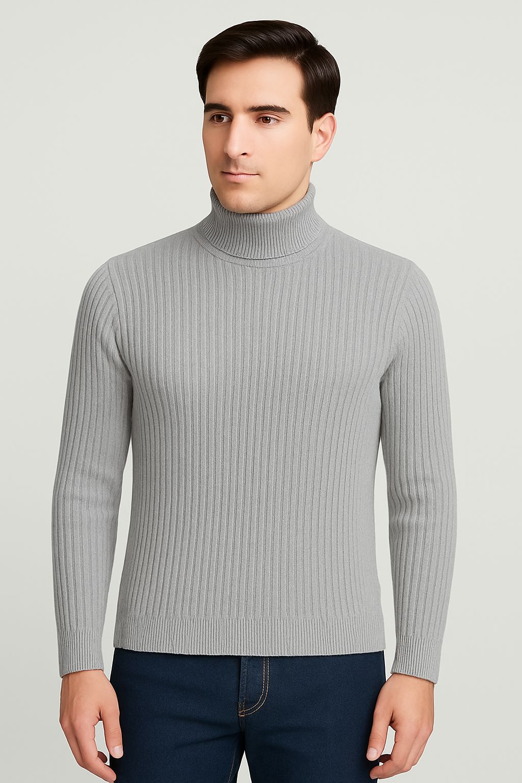 High Neck For Men & Boys Slimfit High Neck For Boys. Winter Long sleeves Turtleneck