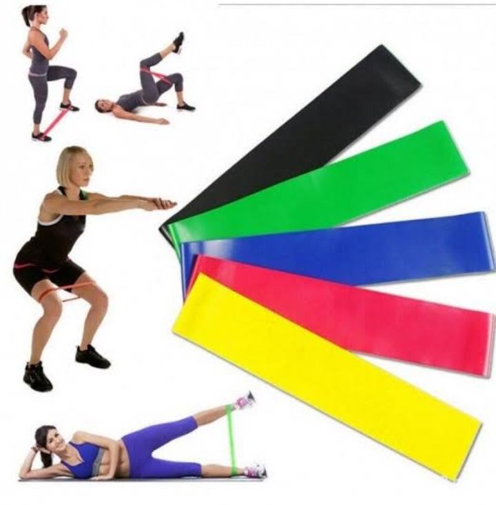 Exercise Band Resistance Band Workout Fitness rubber loop Latex Yoga Gym Strength