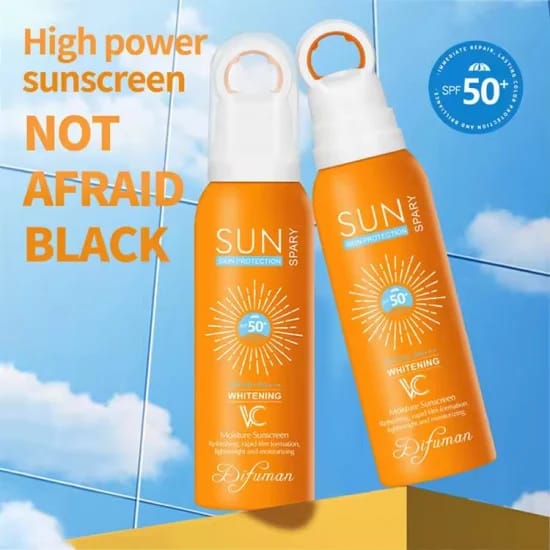O’CHEAL Glass Skin Sunscreen Spray SPF 50+ 🛡️ Brightening & Anti-Wrinkle Hydrating Mist