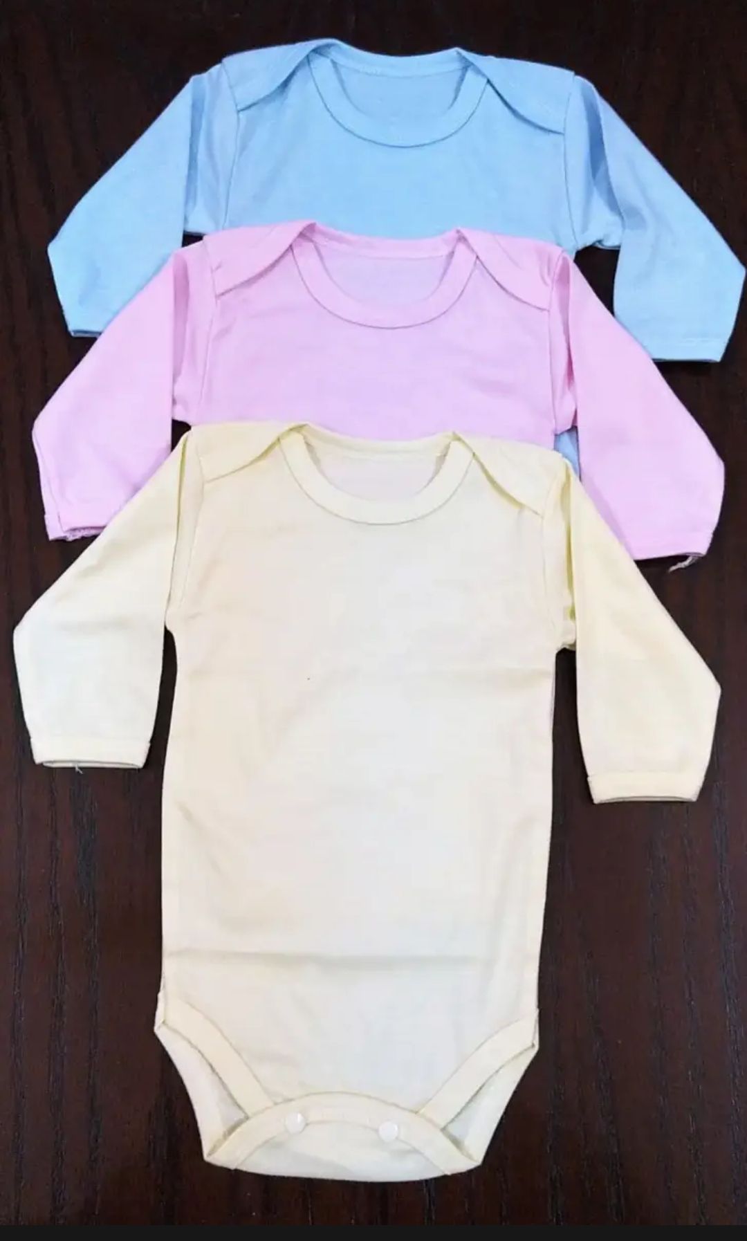 Baby romper full sleeves PACK OF 3