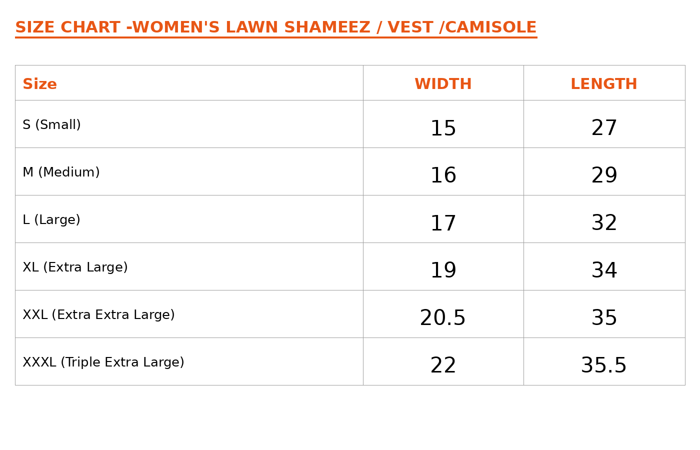 Premium Quality Lawn Stitched Lawn Shameez For Ladies