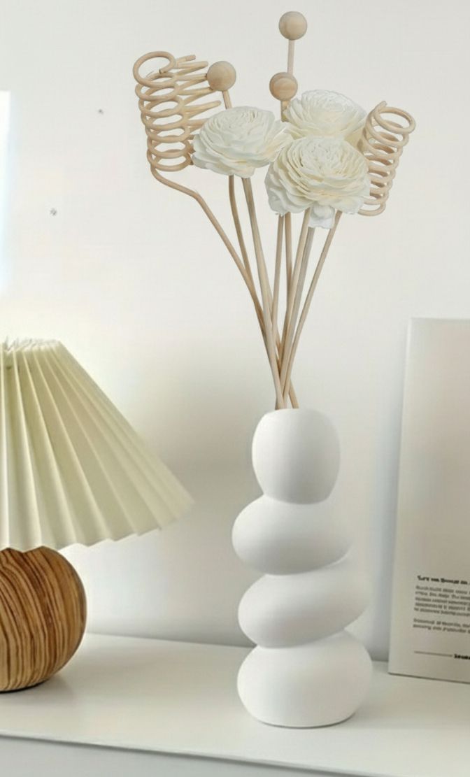 Creative Design Vase Ornaments Artistic Style, Decorations Suitable for Fireplace, Bedroom, Kitchen, and Living Room Decoration, office and theme based area