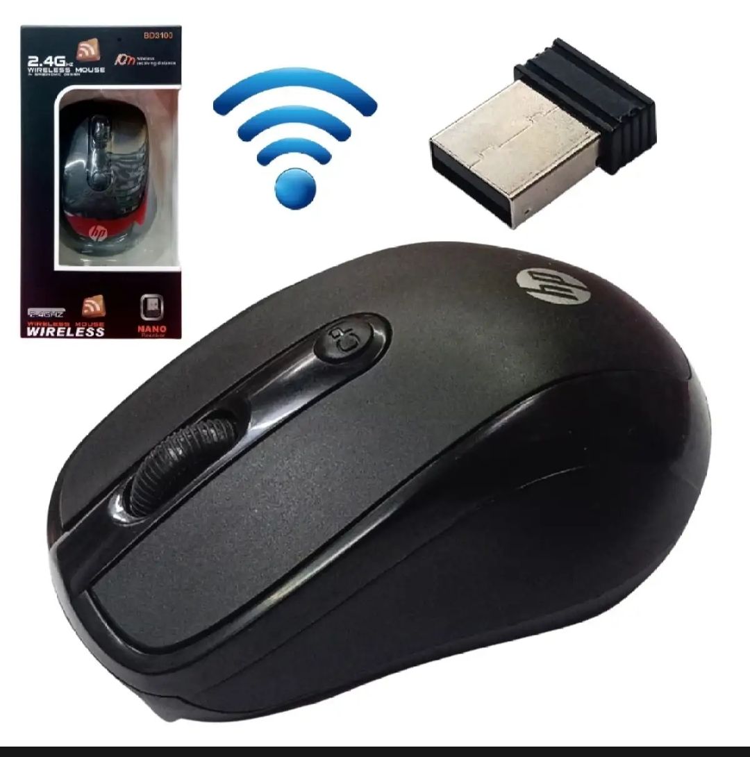 2.4Ghz Mini Wireless Optical Gaming Mouse & USB Receiver for PC Laptop |
