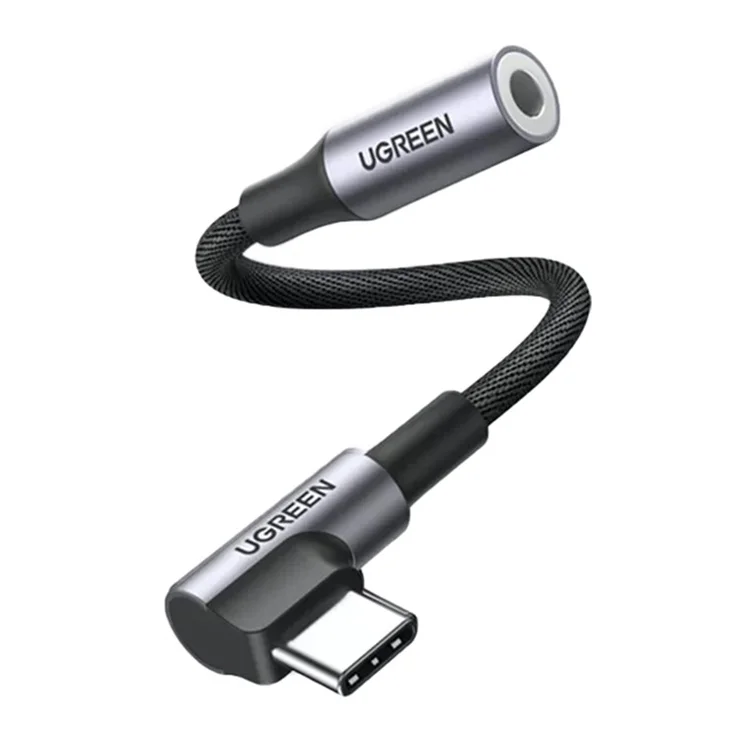 UGREEN Lott Type C to 3.5mm Audio Adapter Cable for Xiaomi, OnePlus, , Vivo , Oppo, universal compatibly For All Mobiles
