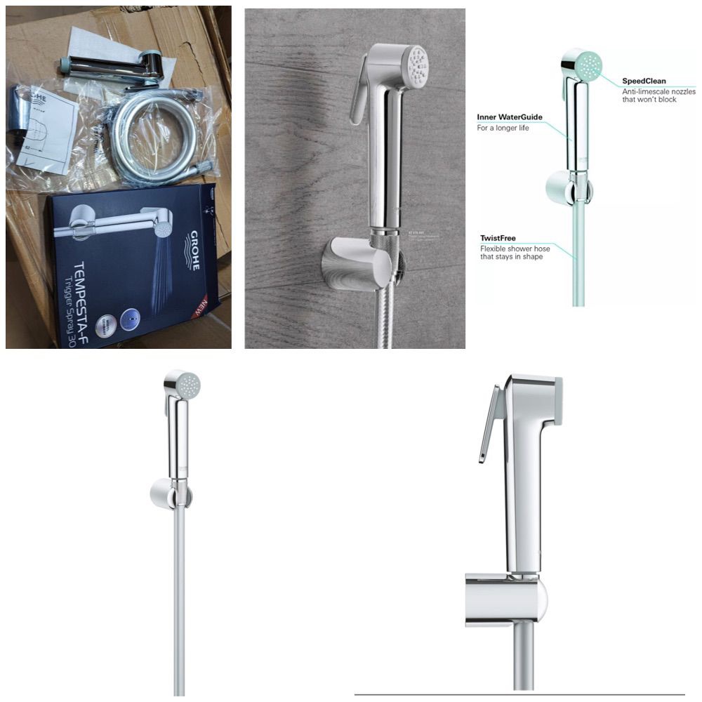 Grohe Toilet Shower With Cp Chain | Daraz.pk