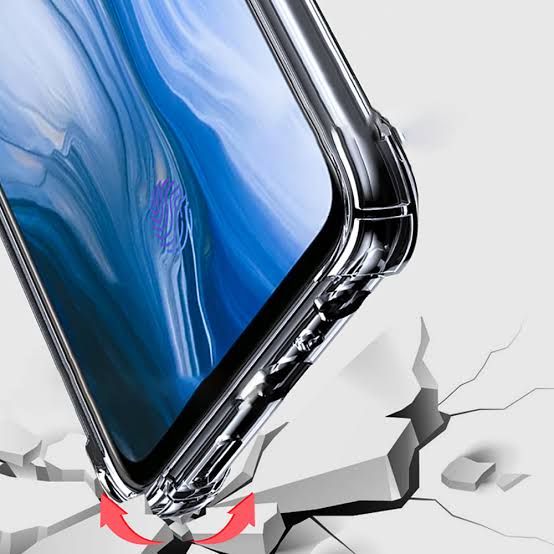 Infinix Hot 12 Transparent Anti-Shock Silicone TPU Mobile Case
