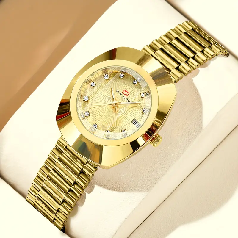 couple watch couple golden stainless steel chain watch new stylish unique design new grifting ideas watch lover Eid gift new arrivals and new collection watch couple
