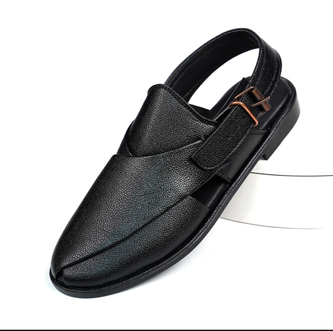 synthetic leather chappal