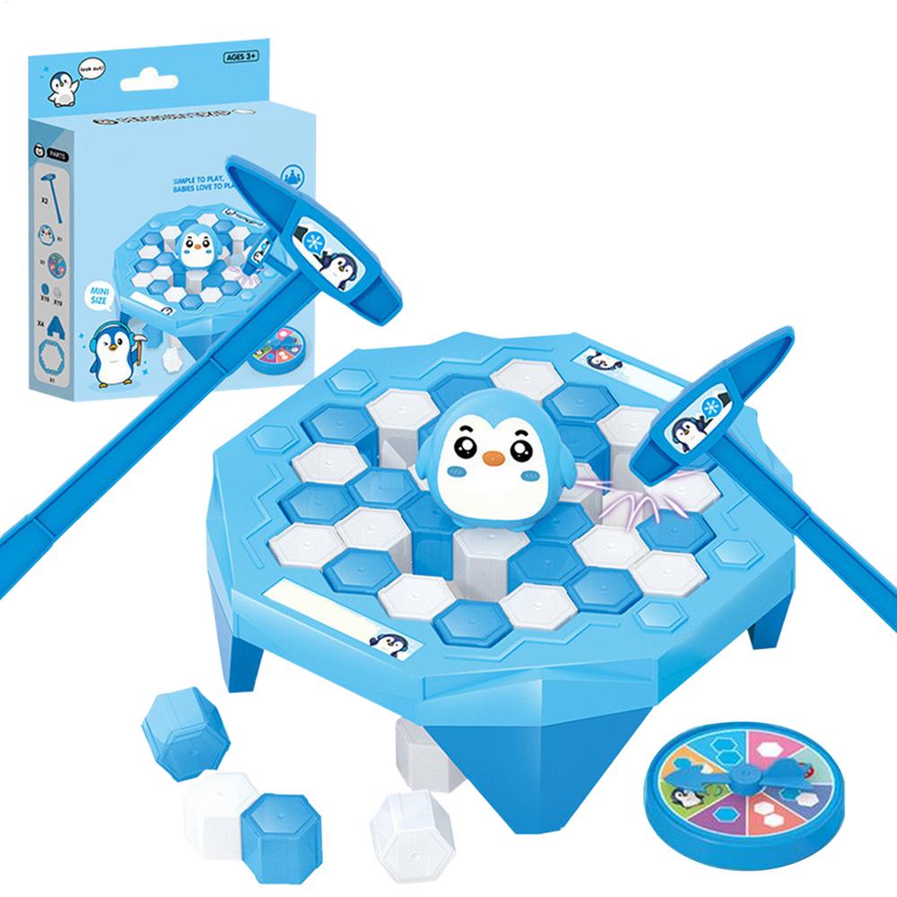 Funny Penguin Trap Interactive Indoor Board Game Ice Breaking Save The Parent-child Table Entertainment Toys Kids Desktop Games