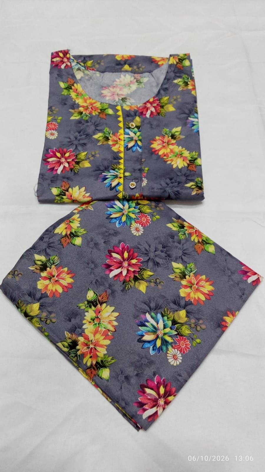 New Trendy Stitched Lawn Cotton 2pc Suit for Women - Summer Collection - Stitched Dresses for Women - Dress for Girls - Dresses for women - Clothes for Women - Women Dresses - Women Clothes - Suit for girls - 2pcs suit for women stitched - 2pc suit