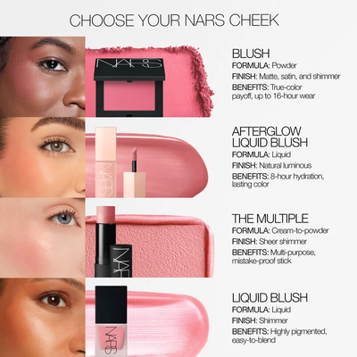 Afterglow Liquid Blush 7ml Buildable Hydrating Blush with Sodium Hyaluronate and Vegan Protein  Hydrating buildable liquid blush