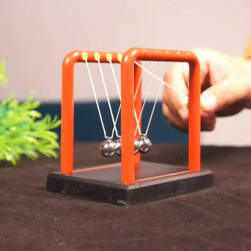 Newtons   Pendulum, Decompression Gadget Metal Balancing Balls   Pendulum Learning Toy Dropshipping