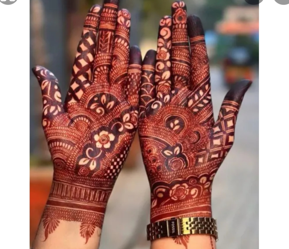 Pack of 2 Mehndi Cones For Party and Bridal – Natural Color, Smooth Application & Long-Lasting Stain