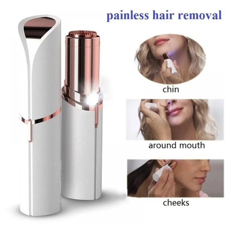 Facial Hair Removal for Women,Painless Hair Remover for Ladies-Modern  Eyebrow Trimmer & Upper Lip Epilator,Women's Face Hair Removers - Safe  Womens Mustache Removal 