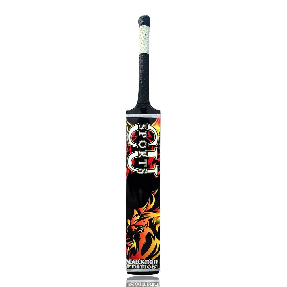 CU SPORTS CRICKET TAPE BALL BAT MARKHOR EDITION