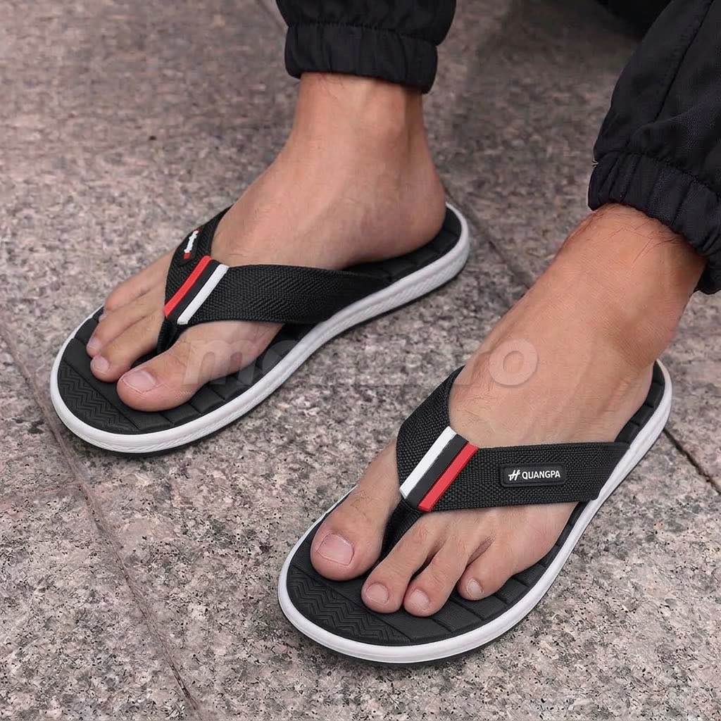 Slippers for Men - Flip Flops for Men - Soft Lightweight Sole, Stylish & Comfortable, Perfect for Casual Daily Indoor & Outdoor Use - Slides for Boys & Men - Chappal for Boys & Men