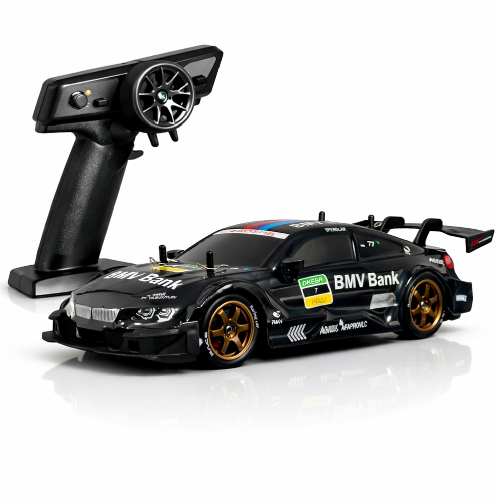 Rechargeable 4WD RC Sports Car | BMW M4 GT3 Remote Control Toy